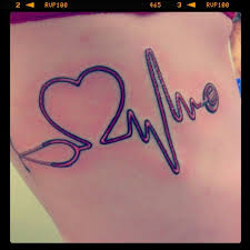 Stethoscope Tattoos Related Keywords Suggestions Stethoscope Tattoos Long Tail Keywords Nurse Tattoo Tattoos Ecg Tattoo