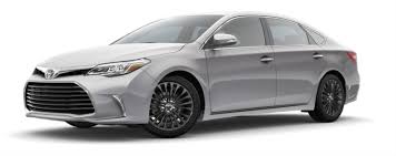 2018 toyota avalon exterior color options