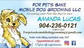 Maybe you would like to learn more about one of these? For Pets Sake Mobile Dog Grooming Llc Home Facebook