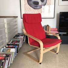ikea poang red armchair furniture in 2021 ikea poang chair red armchair furniture