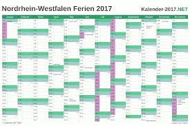 Zum nachschlagen, drucken, als pdf oder ausdrucken.eu. Ferien Nordrhein Westfalen 2017 Ferienkalender Ubersicht