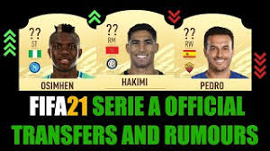 Fifa 21 heroes are awarded to players for their heroic contributions during an important match such as a winning promotion to a higher league or saving the club from relegation. Fifa 21 Serie A Official Transfers Rumours W Arthur Hakimi Osimhen Tonali Bakayoko Milik Youtube