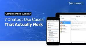 7 Chatbot Use Cases That Actually Work | Emerj Artificial Intelligence  Research