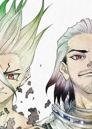 Senku Ishigami Byakuya Ishigami Dr Stone Anime Shows Anime Art Anime Hey, so i dont have time to add all the art, so please submit art! pinterest