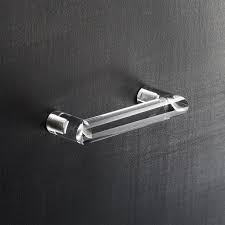 Decor X2f Accessories Crystal Clear Acrylic Drawer Pull Is Minimal To The Max Adds A Fresh And Modern Vibe To Drawer Pulls Acrylic Drawers Modern Hardware