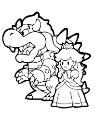 Get hold of these colouring sheets that are full of zombie pictures and offer them to your kid. Bowser Coloring Page Super Mario Coloring Pages Mario Coloring Pages Colouring Pages