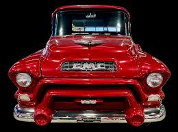 Image result for Flame Red 1955 GMC