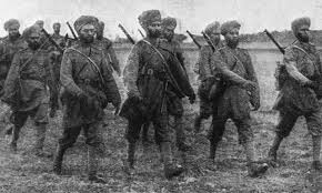 Soldiers of the British Indian Army on ...