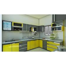 This is a fun, crisp color scheme for any modern kitchen. 32 Modern Yellow And Gray Kitchen Gif Desain Interior Exterior