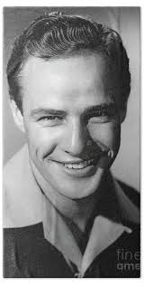 Marlon Brando Beach Towel