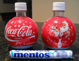 Christmas Coke Bombs Mentos By Scott Beale Christmas Diet Coke Coke