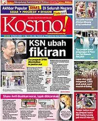Informasi tersebut berdasarkan pemberitahuan salah satu anggota. Kosmo Wikipedia