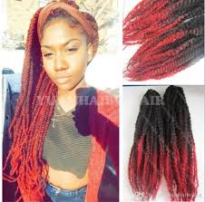 Shop with confidence on ebay! 2020 African Braiding Hair Silver Black Brown Ombre Two Tone 1b Red Marley Braiding Twist Braids Synthetic Hair For Black Women From Yuanhaibohair 20 11 Dhgate Com