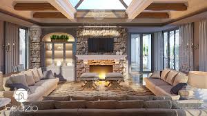 The new decor is welcome: Gallery Living Room Interior Design Dubai Abu Dhabi Spazio