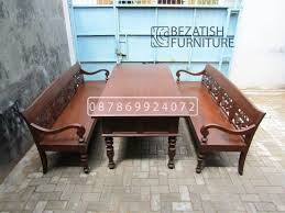 Dapatkan dan miliki kursi tamu minimalis kayu jati jepara dengan harga grosir atau spesial untuk di jual kembali bila order dengan jumlah banyak. Meja Tamu Teras Klasik Antik Rusban Kayu Jati Perhutani Bezatish Furniture Produsen Mebel Jepara Bahan Jati Berkualitas Gratis Ongkir Se Pulau Jawa