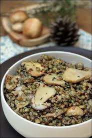 Salade De Lentilles Et Quinoa Aux Cepes Happy Papilles Recette Salade De Lentilles Quinoa Recette Ravioli
