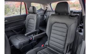 2021 Atlas Sel Premium 4motion Interior Showing Leather Seats Captains Chairs In Second Row O Mcminnville Volkswagen