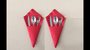 We love this tree idea. Paper Napkins Beginner Napkin Folds Easy Novocom Top