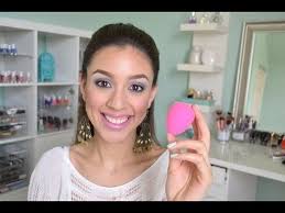 How To Use A Beautyblender Sponge Beauty How To Youtube Beauty Blender Hair And Makeup Tips Beauty Blender Tutorial