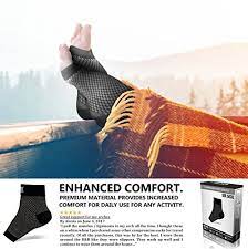 Sb Sox Compression Foot Sleeves For Men Women Best Plantar Fasciitis Socks For Plantar Fasciitis Pain Relief Heel Pain And Treatment For Everyday Use With Arch Support Black Medium Pricepulse