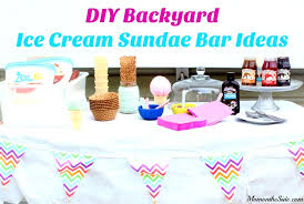 If you're pining for an ice cream parlor treat, make the perfect ice cream sundae with essential tips from food network. Diy Backyard Ice Cream Sundae Bar Ideas
