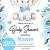 Free printable baby shower invitations that you havent seen. 1
