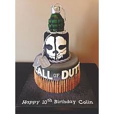 Playstation 4 Son Birthday Cake For 18 Year Old Boy Call Of Duty Ghost Birthday Cake Call Of Duty Cakes Video Game Cakes Cake