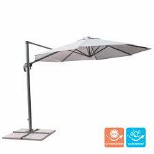 3m outdoor garden banana parasol cantilever umbrella hanging sunshade patio deco. Paradise 3 M Octagonal Cantilever Garden Parasol With Base Included