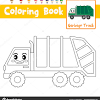 Dustcart, trash truck, rubbish truck, bin wagon, dustbin lorry, bin lorry, bin van. 1