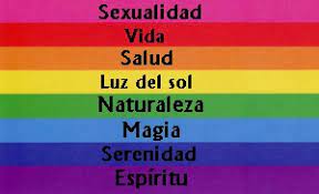 La bandera lgbt (lesbianas, gays, bisexuales y transexuales) está conformada por seis colores (rojo, naranja, amarillo, verde, azul y violeta), y cada uno de ellos tiene un significado. Significado De Las Siglas Y La Bandera Lgbt Aceptar La Diferencia Es Igualdad