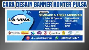 Tips sukses usaha konter pulsa di pedesaan idwebpulsa. Tutorial Desain Banner Konter Pulsa Pixellab Tutorial Youtube