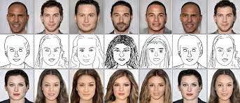 Wenn du ein gesicht im profil zeichnen möchtest, dann beachte folgendes: Diese Kunstliche Intelligenz Kann Aus Gekritzel Realistische Gesichter Zeichnen Magazin 1e9