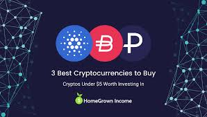 Does anyone else still buy? 3 Best Cryptocurrencies Under 5 To Buy Invest In