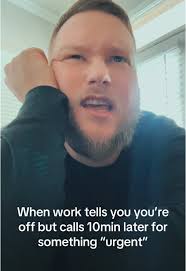 I think we all know that feeling when works interrupts your off day. #...