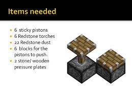 Follow the video above for a tutorial on how to build this door. How To Create A Hidden Minecraft Piston Door
