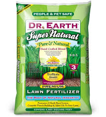 Simply apply, water and utilize your yard. Dr Earth Lawn Fertilizer 40lb Planet Natural