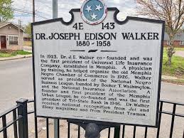 Dr. Joseph Edison Walker Historical Marker