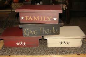 Primitive Wood Table Risers Primitive Decorating Country Primitive Decorating Primitive Tables