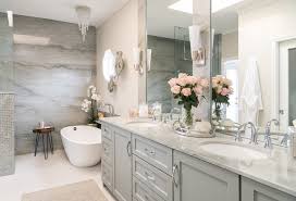 Everyone who has a master bathroom in their home knows there is nothing quite like lying in the tub after a long day of work and feeling the stress the key is going for a simple space that has everything you need while feeling charming and relaxing. Ethereal Master Bathroom Remodel Transitional Bathroom Dallas By Dona Rosene Interiors Houzz