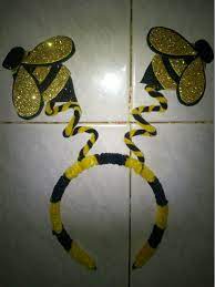 Manualidades Y Algo Mas Diadema De Abeja Disfraz De Abeja Abejas Diademas