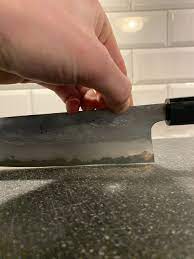 Maybe you would like to learn more about one of these? Rookie Sharpening Fail Kitchen Knife Forums