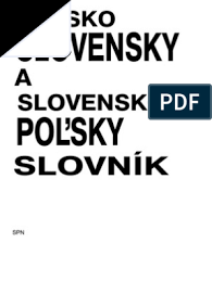 Savesave stok dan inventori pss for later. A A Slownik Polsko Slowacki I Slowacko Polski Pdf
