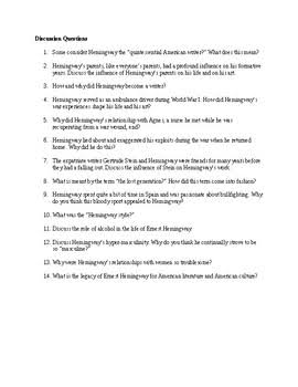 Wrestling with Life: Ernest Hemingway A & E Biography