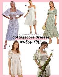 Soft fabrics, timeless silhouettes, simple designs, and neutral colors. 19 Adorable Cheap Cottagecore Dresses You Ll Love Under 50 Kirsten Wendlandt