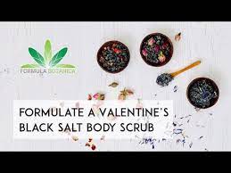 May 19, 2018 · a pinch of black pepper. How To Make A Valentine S Black Salt Body Scrub Formula Botanica