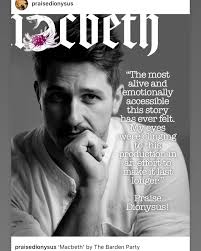 Yet again lovely words from @praisedionysus Such an honour. We're so  grateful you came to the show. ❤️ @chapeloffchapel through this Sunday.