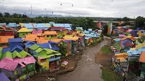Maybe you would like to learn more about one of these? Warna Warni Bagai Pelangi Terlihat Kampung Rumah Tridi Malang Tribunnews Com Mobile