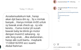 Tamsir samsun no longer represents semarak murni sdn bhd. Simpati Nasib Peminat Amyza Aznan Hulur Bantuan