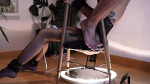 Anakatana Serving as Blowjob Furniture gag-stool  Rough BDSM and Extreme  Bondage