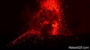 The yellowstone volcano has erupted in the past and it will erupt again. 4 Minute Hd 4k Super Volcano Eruption Scenes On Make A Gif